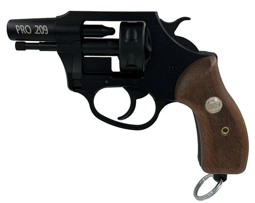 Charter Arms Pro 209 Black Wood Shooter Revolver 209 Primer 6-Shot
