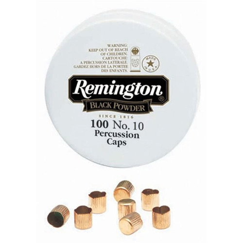 Remington #10 Percussion Caps Tin of 100