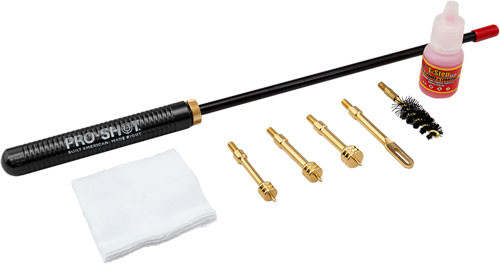 Pro-Shot Products Pistol Cleaning Rod Kit 8" .38-.45 Caliber