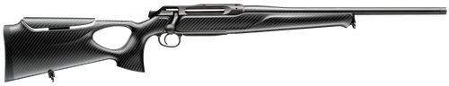 Sauer 80117129 505 Synchro XTC Bolt Action Rifle 30-06 Springfield 22" Matte Blued Threaded Barrel Matte Blued Receiver Black Thumbhole Stock