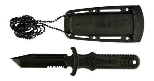 RUKO RUK0098 440A TiN 3" Neck/Boot Knife
