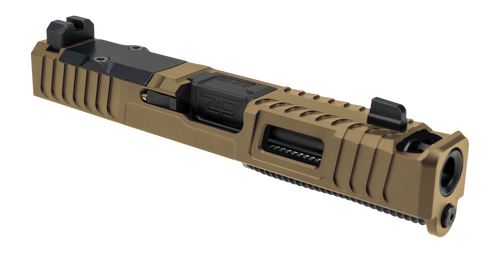 Zaffiri Precision CU-G19G3 Slide for Glock 19 Gen 3 with RMR Cut FDE