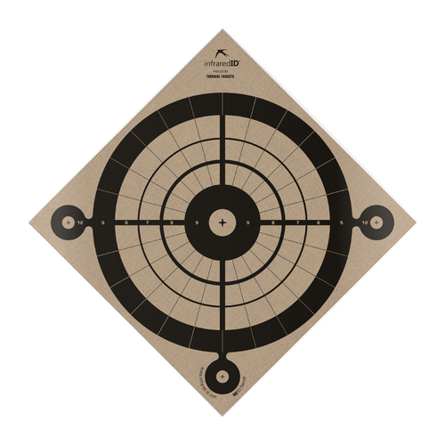 Reflected-ID Bullseye8 Thermal Bullseye Target 3-Pack