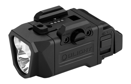 Olight PL-X Black Dual Beam Compact Rail Light 1200 Lumens