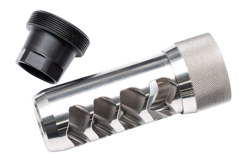 Area 419 Sidewinder 30 Cal Muzzle Brake 5/8-24 Stainless Steel