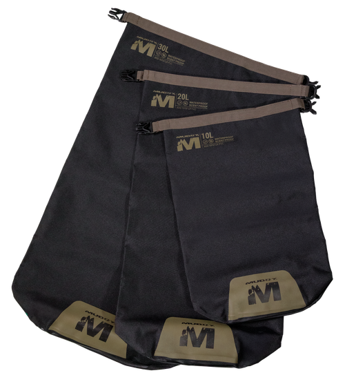 Muddy Waterproof Dry Bag Set Black