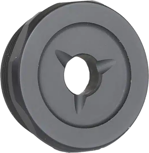 JK Armament LT Flash Reducer End Cap .30 Caliber Hard Anodized Black