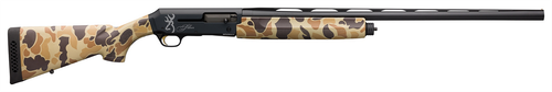 Browning Silver Field 12 Gauge Shotgun 26" Barrel 3.5" Chamber 4+1 Capacity Black/Charcoal Receiver Vintage Tan Camo Stock