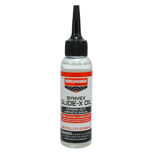 Birchwood Casey Synvex Glide-X Extreme-Duty Synthetic Gun Oil 2oz Spray