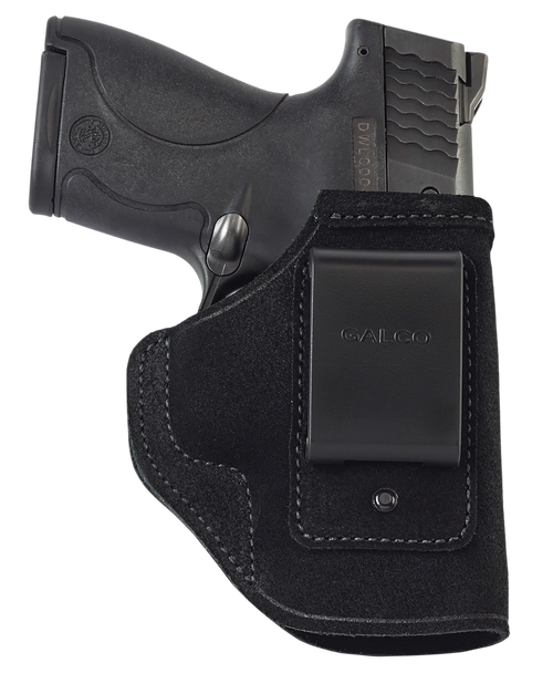Galco Stow-N-Go IWB Holster S&W Bodyguard 2.0 Black Steerhide Right Hand