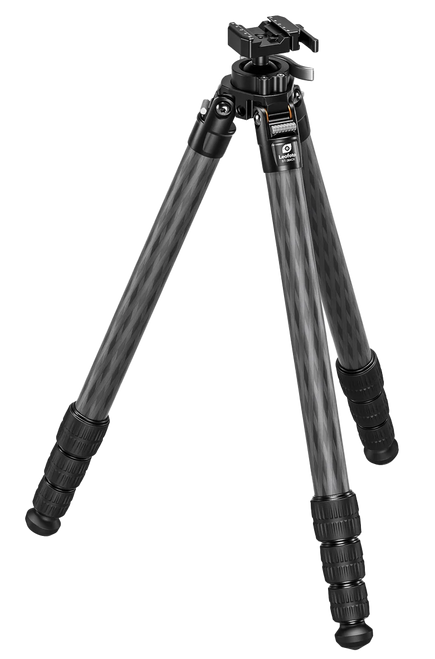 Leofoto ST-364CX Carbon Fiber Rifle Tripod with Integrated Ball Head