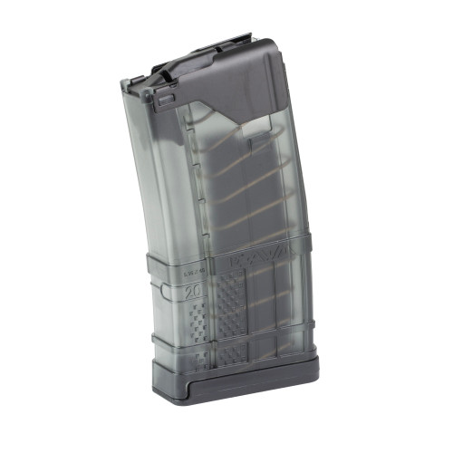 Lancer Systems L5 Advanced Warfighter Magazine 5.56 NATO 5-Round Translucent Smoke