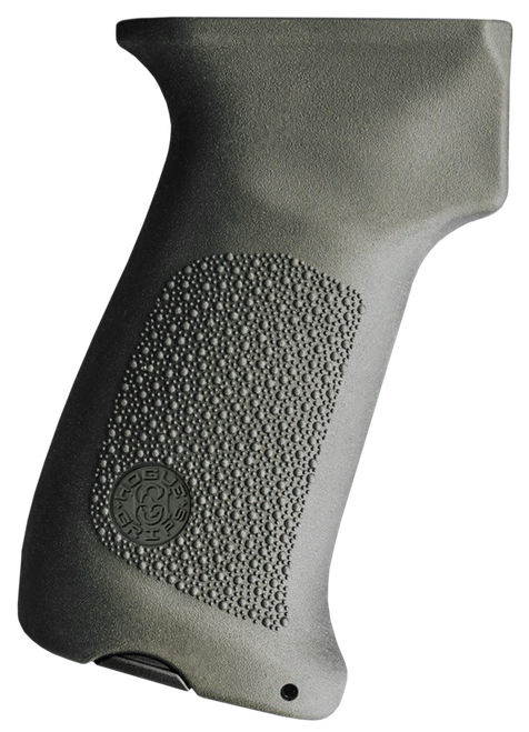 Hogue AK-47/AK-74 Overmolded Rubber Pistol Grip without Finger Grooves OD Green