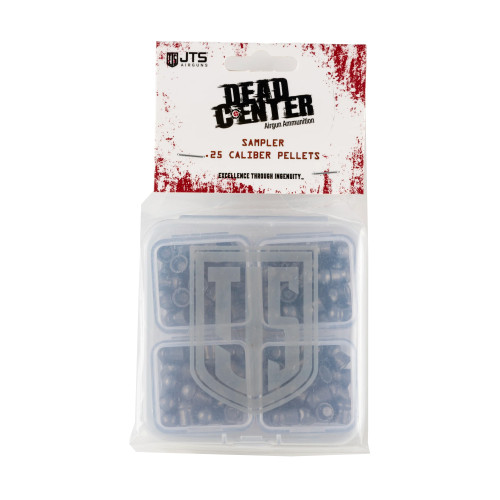JTS Dead Center Pellet Test Pack 1 .25 Caliber Variety Pack 170 Count