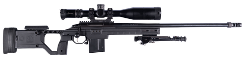 Tikka T3x LR 6.5 Creedmoor 24" Heavy Threaded KRG X-Ray Chassis Black (LTT Pre-Zeroed Package)