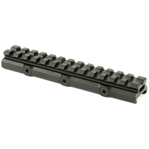 UTG SSLM Picatinny Riser Mount 0.5 Inch (13 Slots, Includes T20 Torx Wrench)