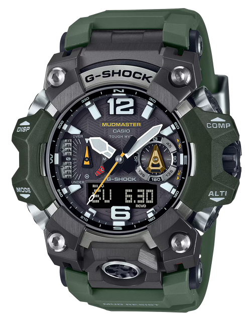 G-Shock GW-GB100-3ACR Ana-Digi Bluetooth Solar Watch - Green