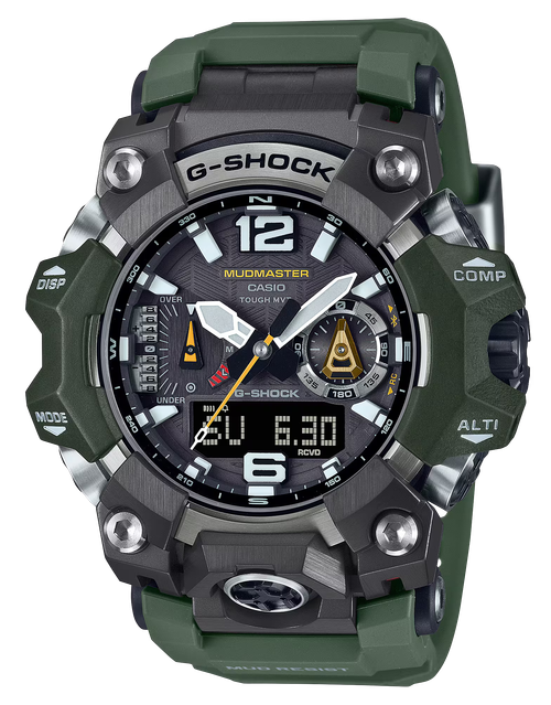 G-Shock GW-GB100-3ACR Ana-Digi Bluetooth Solar Watch - Green