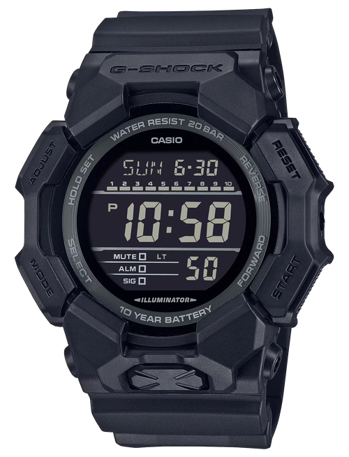 Casio G-Shock GD-010 Digital Watch Black
