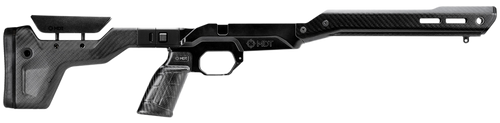 MDT HNT26 Hunting Rifle Chassis for Remington 700 Short Action Right Hand with ARCA Rail - Black Carbon Fiber