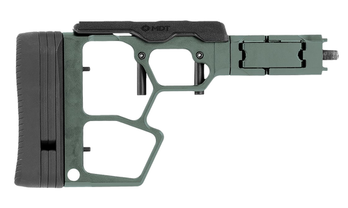 MDT SRS-XF Skeleton Stock Extension Cerakote Charcoal Green