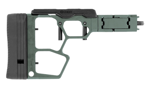 MDT SRS-XF Skeleton Stock Extension Cerakote Charcoal Green