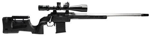 MDT XRS Chassis System Black – Short Action Savage, M-LOK Forend, Adjustable Cheekrest