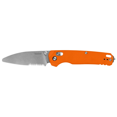 Kershaw Bel Air XL EMT Folding Rescue Knife 3.25" MagnaCut Orange G10