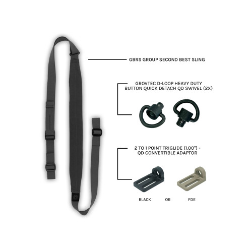 GBRS Group Second Best Sling Bundle - Wolf Gray