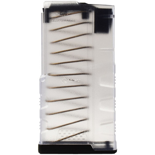 Mission First Tactical EXD AR-10 7.62x51 NATO 20-Round Clear Polymer Magazine