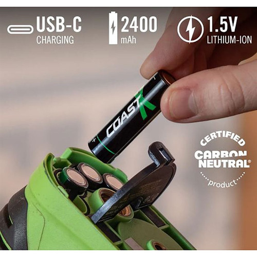 Coast Products ZXAA Rechargeable Battery 8-Pack