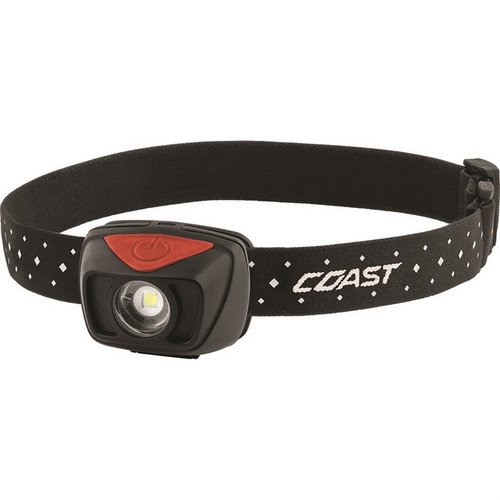 Coast Polysteel 60 Headlamp 400 Lumens with Ultra View Flood Lighting