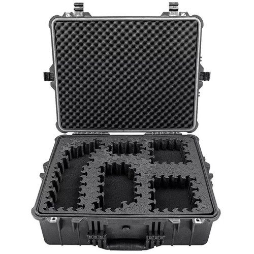 Eylar 24" X-Large Hard Case with Foam Inserts - Black