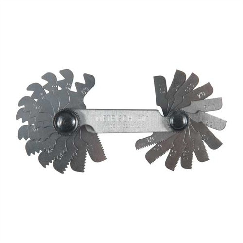 Brownells Straight Thread Pitch Gauge - Metric