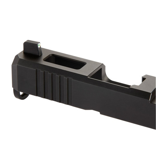 Brownells 3XL-Tall Tritium Night Sight Set for Glock – .365" Front / .451" Serrated Rear