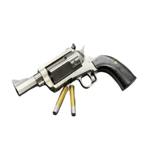 Magnum Research BFR .45-70 Gov't Revolver 3" Barrel 5rd Capacity Silver Frame Black Grips
