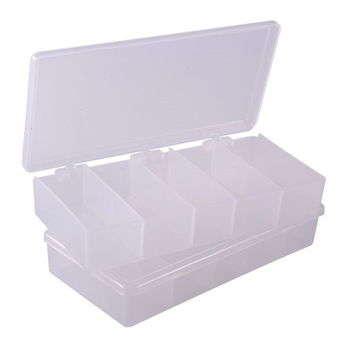 Brownells 5-Compartment Storage Bin 7"x3.5"x1.25" (2-Pack)