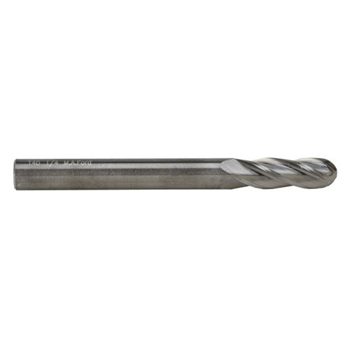 Brownells Solid Carbide Ball End Mill 1/4"