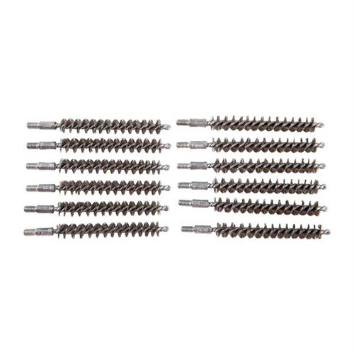 Brownells Standard Line Stainless Steel 8mm (.323) Rifle Bore Brush 12-Pack