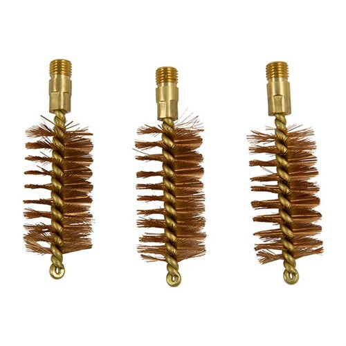 Brownells Special Line Brass Bore Brush 10 Gauge Shotgun 3-Pack