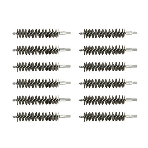 Brownells Standard Line Stainless Steel Bore Brush .50 Caliber Rifle 12-Pack