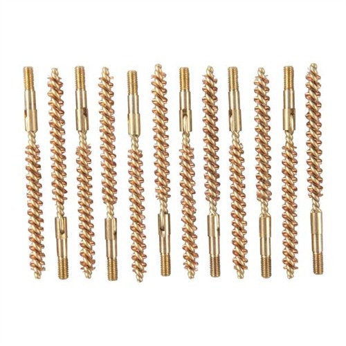 Brownells Special Line Brass Rifle Bore Brush .22 Caliber 8-36 TPI 12-Pack