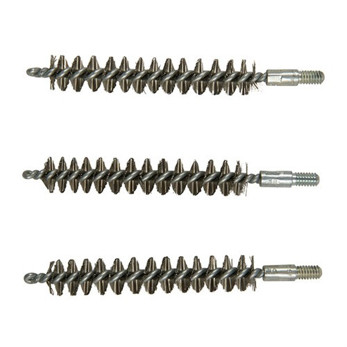 Brownells Standard Line Stainless Steel Rifle Bore Brush .35/.38/.357 Caliber 3-Pack