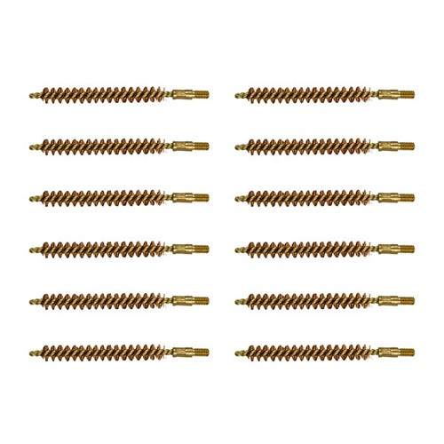 Brownells Special Line Brass Rifle Bore Brush 7mm/.284 - 12 Pack
