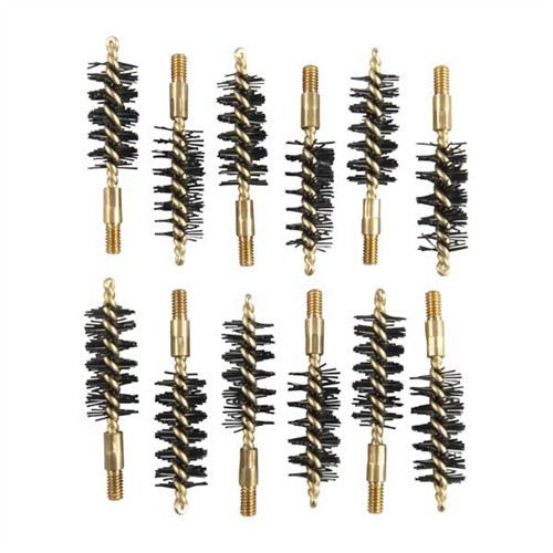 Brownells Heavy Weight Nylon Bore Brush .44/.45 Caliber Pistol 12-Pack