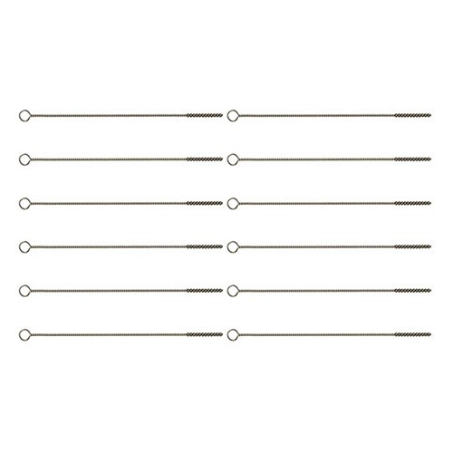 Brownells Shotgun Port Brush Stainless Steel Model 202 6" x .25" - 12 Pack