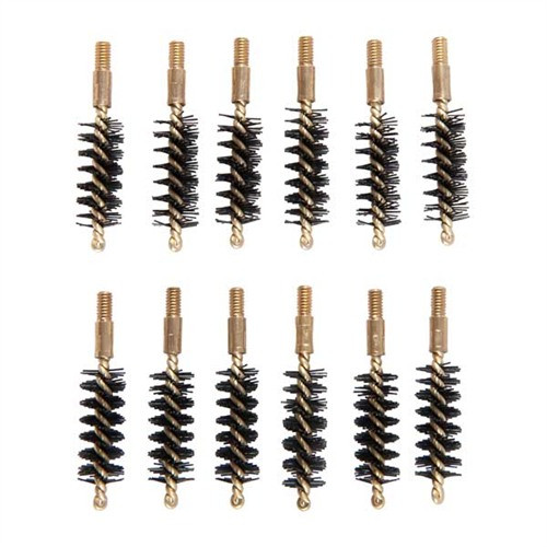 Brownells Heavy Weight Nylon Bore Brush 10mm/.40/.41 Cal Pistol 12-Pack