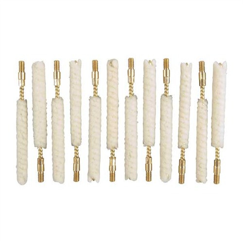 Brownells Wool Bore Mop .22-.270 Caliber 12-Pack