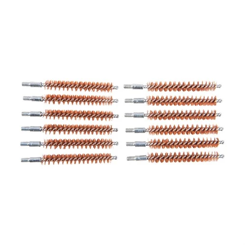 Brownells Standard Line Bronze Rifle Bore Brush .338 Caliber 12-Pack