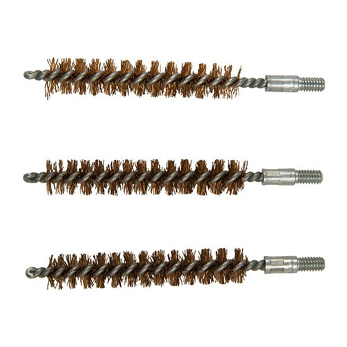Brownells Double-Tuff Bronze Rifle Bore Brush .375 Caliber 3-Pack